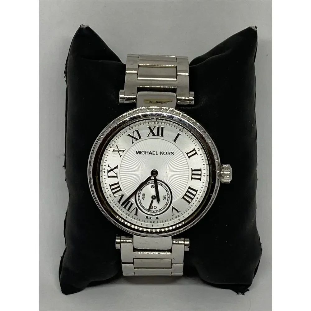 Michael Kors Skylar MK5866 Womens Stainless Steel Analog Dial Quartz Watch UC467